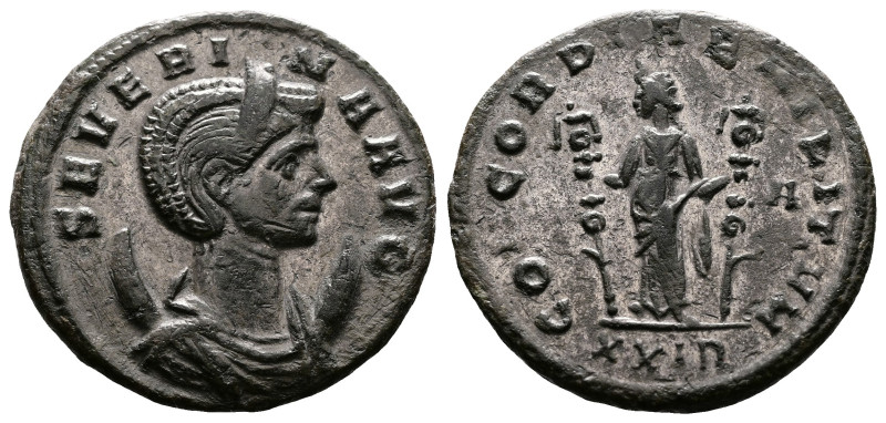 Severina (wife of Aurelian), 270-275. Silvered Bronze Antoninianus (21.6 mm, 3.8...