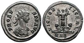Probus, 276-282. Silvered Bronze Antoninianus (21.4 mm, 4.31 g.), Rome mint, 7th emission, 1st officina, AD 282. PROBVS P F AVG, radiate and cuirassed...