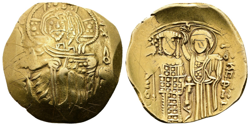 John III Ducas-Vatatzes, 1222-1254 AD. Gold Hyperpyron. (23,6 mm, 4,17 g.) Magne...