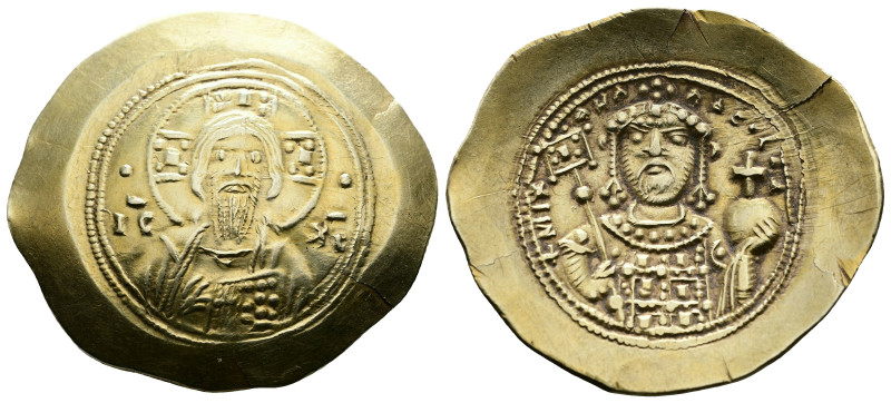 Michael VII Ducas, 1071-1078 AD. Gold Histamenon (31 mm, 4,39 g.). Constantinopl...
