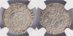 D.João II - Vintém Porto
D.João II - Vintém Porto, NGC AU 58, A.G:20.05, 1,95gr