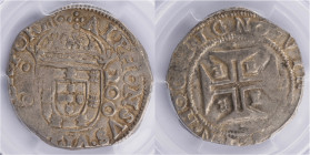 D.Afonso VI - 1/2 Cruzado (200 Réis) Évora, Rex Port, Rara
D.Afonso VI - 1/2 Cruzado (200 Réis) Évora, Rex Port, Rara, PCGS XF40, A.G:29.02, 40,00gr...