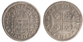 D.Pedro II - 12 Vinténs (200 Réis) 1692
D.Pedro II - 12 Vinténs (200 Réis) 1692, MBC, A.G:61.09, 8,42gr