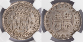 D.João V - 6 Vinténs
D.João V - 6 Vinténs, NGC MS62, A.G:68.05, Excelente Estado de Conservação, 43,12gr