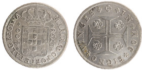 D.Maria I - Cruzado (400 Réis) 1798
D.Maria I - Cruzado (400 Réis) 1798, MBC, A.G:18.10, 14,77gr