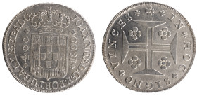 D.João Príncipe Regente - Cruzado (400 Réis) 1800
D.João Príncipe Regente - Cruzado (400 Réis) 1800, MBC, A.G:22.03, 14,14gr