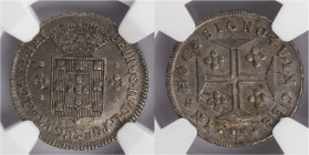 D.Pedro IV - 3 Vinténs, Rara 
D.Pedro IV - 3 Vinténs, Rara, NGC AU Details PLUGGED, Rara Neste Estado de Conservação, A.G:03.01
