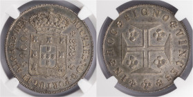 D.Miguel I - Cruzado (400 Réis) 1828
D.Miguel I - Cruzado (400 Réis) 1828, NGC MS62, A.G:12.01, 51,73gr