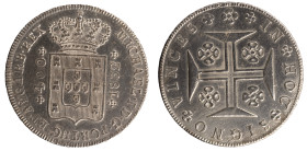 D.Miguel I - Cruzado (400 Réis) 1832
D.Miguel I - Cruzado (400 Réis) 1832, MBC+, A.G:11.03, 14,60gr