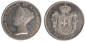 D.Maria II - 500 Réis 1853
D.Maria II - 500 Réis 1853, Bela, A.G:39.21, 14,76gr