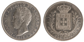 D.Luis I - 500 Réis 1876
D.Luis I - 500 Réis 1876, MBC+, A.G:12.13, 12,49gr