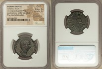 Antonia Minor, mother of Claudius (died AD 37). AE dupondius (26mm, 11.99 gm, 6h). NGC Choice Fine 4/5 - 2/5, smoothing. Rome, ca. AD 41-42. ANTONIA-A...