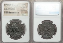 Marcus Aurelius, as Augustus (AD 161-180). AE sestertius (33mm, 24.66 gm, 12h). NGC Choice XF 5/5 - 3/5, lt. smoothing. Rome, December AD 176-autumn A...