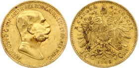 Austria 10 Corona 1909
