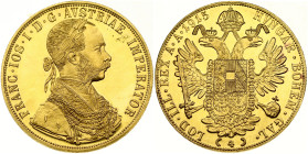 Austria 4 Ducats 1915 Restrike