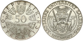 Austria 50 Schilling 1972 350th Anniversary - Salzburg University