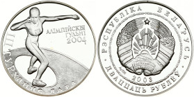 Belarus 20 Roubles 2003 2004 Olympic Games - Shot Put