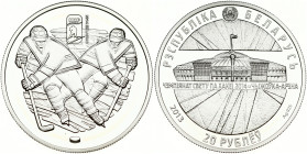 Belarus 20 Roubles 2013 2014 World Ice Hockey Championship