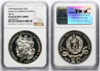 Bulgaria 20 Leva 1979 Sofia NGC PF 66 ULTRA CAMEO