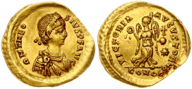 Byzantine Empire Tremissis ND (444) The osius