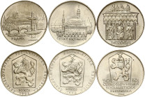 Czechoslovakia 50 Korun 1986 Lot of 3 coins