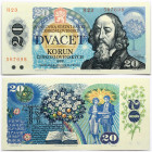 Czechoslovakia 20 Korun 1988 Jan Amos Komensky