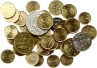 Estonia 10 Senti - 2 Krooni 1930-2003 Lot of  36 coins