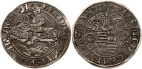 Germany Mansfeld-Hinterort Taler 1553 ALBRCHT