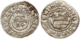Germany Hildesheim 1/24 Taler 1615