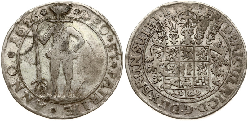 Germany, Brunswick-Wolfenbüttel. Friedrich Ulrich (1613-1634). Taler 1626. Silve...