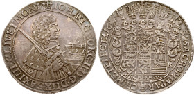 Germany Saxony Taler 1659 CR