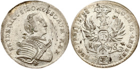 Germany Prussia 18 Groscher 1752 E W