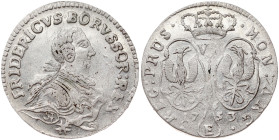 Germany Prussia 6 Groscher 1753 E