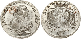 Germany Prussia 6 Groscher 1753 E ST