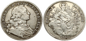 Germany Bavaria Taler 1755