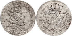 Germany Prussia 6 Groscher 1756 C