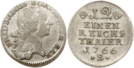Germany Prussia 1/12 Taler 1766 B