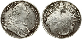 Germany Bavaria Taler 1772 A