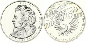 Germany 10 Euro 2006 Wolfgang Amadeus Mozart