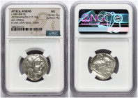Greece Attica Athens Tetradrachm ND (440 BC - 404 BC) NGC AU