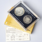 India 10 & 50 Rupees 1974 FAO - Planned Families SET Lot of 2 Coins
