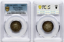 Iran 1000 Dinar 1306 (1927) PCGS MS 62