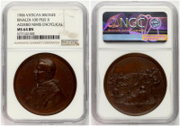 Vatican Medal 1906 NGC MS 64 BN