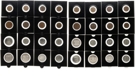 Latvia 1 Santims - 2 Lati 1922-1939 Lot of 16 coins