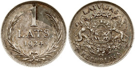 Latvia Lats 1924