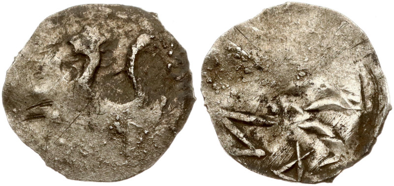 Lithuania. Vytautas the Great (Wytold) - Aleksandr (1392-1430). 1/2 Grosz ND (13...