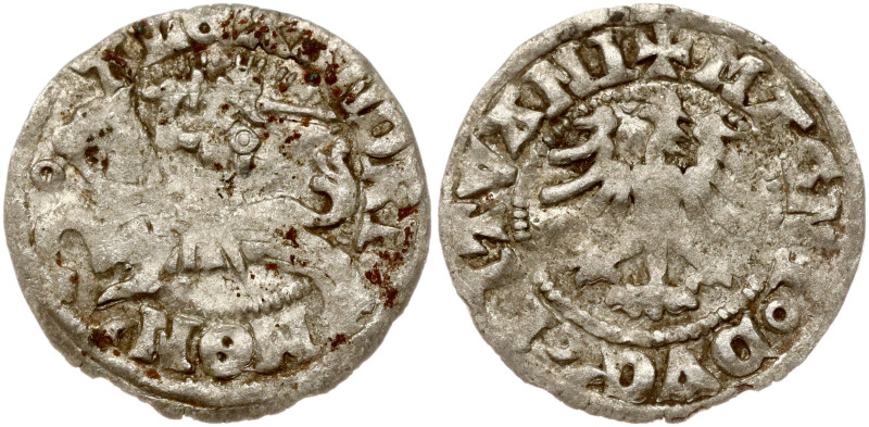 Lithuania. Aleksander Jagiellonczyk (1492–1506). Polgrosz ND Vilnius. Silver 1.1...