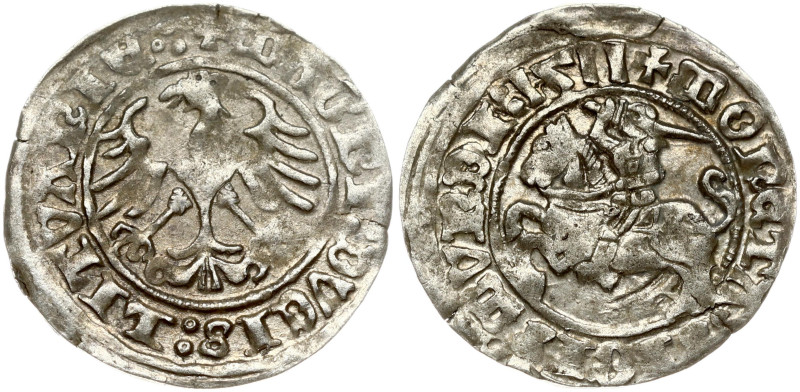 Lithuania Polgrosz 1511 Vilnius. Sigismund I the Old (1506-1548). Obverse: Eagle...