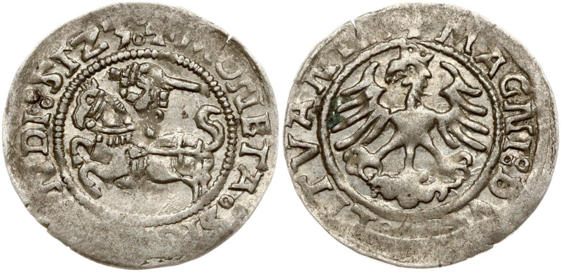 Lithuania. Sygmunt Stary (1506–1548). Polgrosz 1523(5123), Vilnius. Silver 1.26 ...