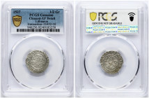Lithuania Polgrosz 1527 Vilnius (R) PCGS XF Detail